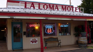 La Loma motel off historic route 66 in Santa Rosa, NM